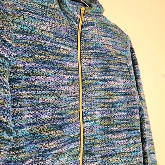 Drapers & Damon's Women Metallic Tweed Jacket Size PXS - Picture 4 of 6